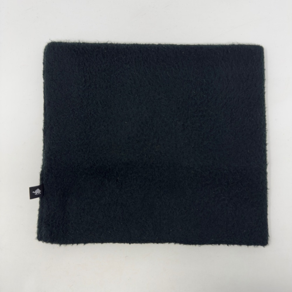 Vtg Turtle Fur Fleece Neck Warmer Gaiter Forest Green Acrylic‎ Winter Ski Mask